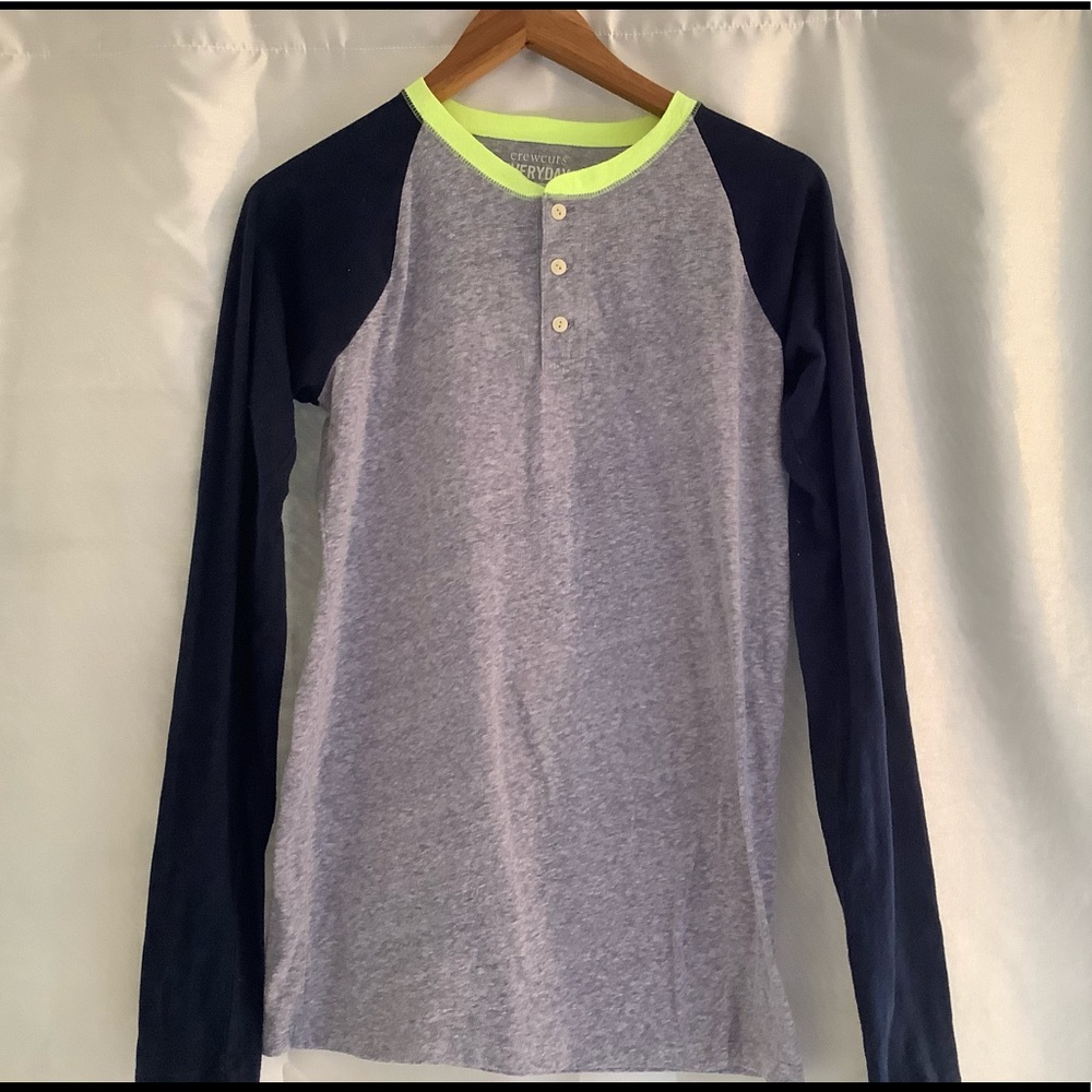 Crewcuts cotton knit baseball tee